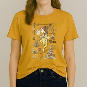 Disney's Beauty and the Beast BELLE "There's a Girl in the Castle" T-Shirt